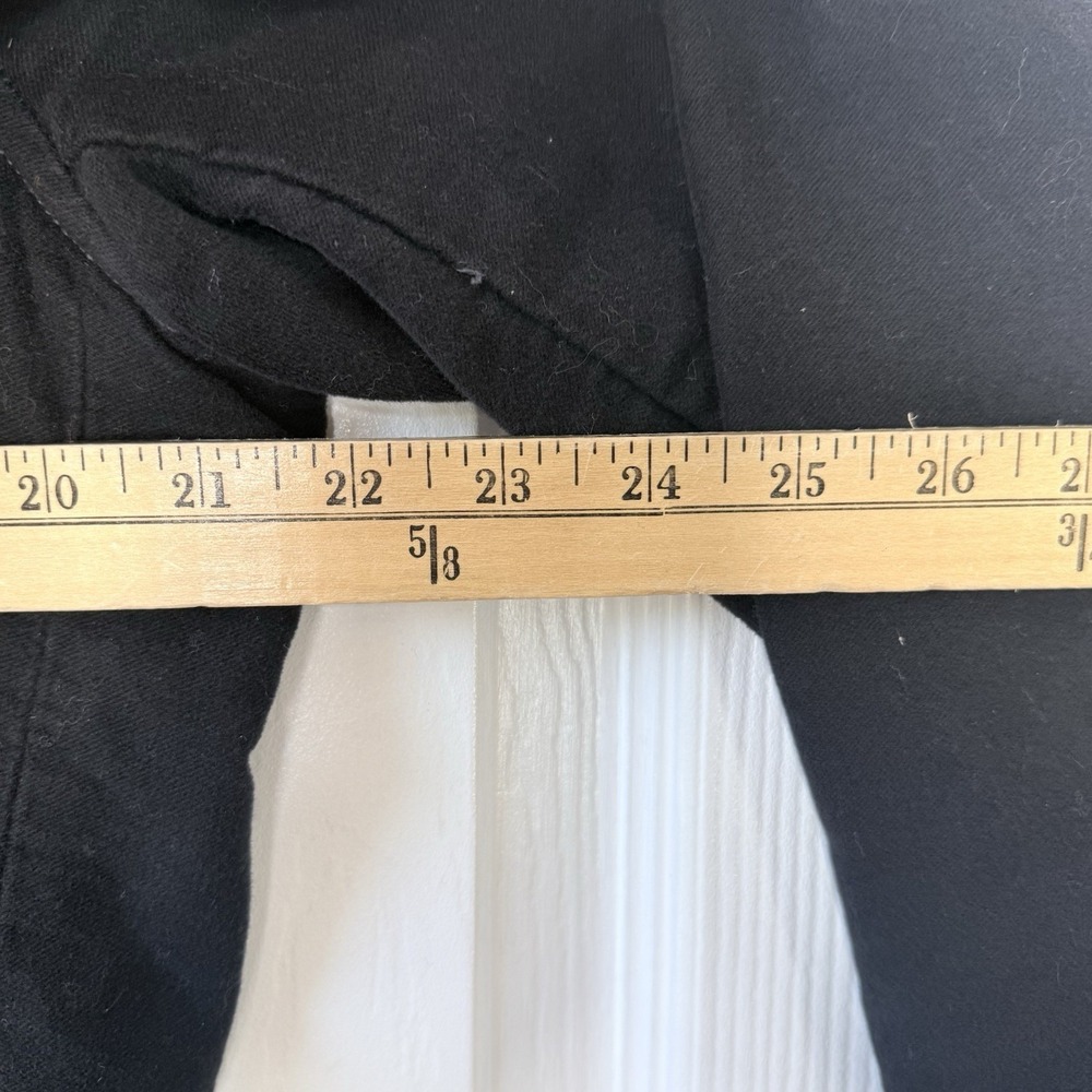 Vintage GAP Men M Black Twill Blazer Jacket 3-Button Sport Coat Fall 2005 Y2K - Picture 6 of 12